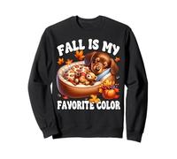 Cute Wiener Dog for Dachshund Mom Fall Is My Favorite Color Felpa