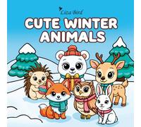 Cute Winter Animals: My First Coloring Book