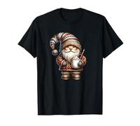 Cute Winter GNOME Love Pumpkin Spice Hot Cocoa for Christmas Maglietta