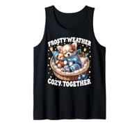 Cute Winter Sayings with Christmas Vibes for Chihuahua Mom Canotta