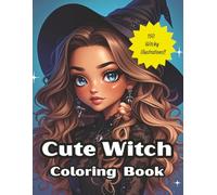 Cute Witch Coloring Pages