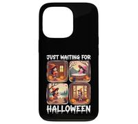 Cute Witch Just Waiting For Halloween Spooky Autumn Custodia per iPhone 13 Pro