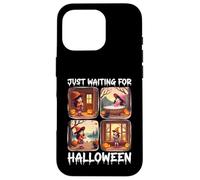 Cute Witch Just Waiting For Halloween Spooky Autumn Custodia per iPhone 16 Pro