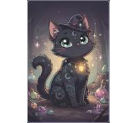 Cute Witchy Cat Notebook - I Am Not For Everyone | 6 x 9 | 150 Lined Pages | Matte Softcover | Sassy Spellcats: Unapologetically Magical Edition: A ... and unapologetically being yourself