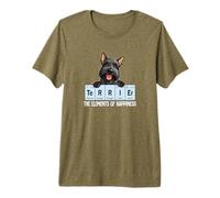 Cute Womens Girls Elements Happiness Scottish Terrier Lover Maglietta Premium