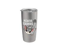 Cute Womens Girls Kids Mom Hover Squirrel Sugar Glider Lover Bicchiere termico in acciaio inox doppia parete