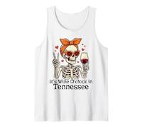 Cute Women's It's Wine O'clock in Tennessee Canotta