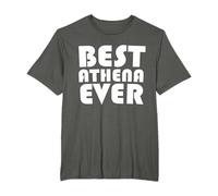 Cute Worlds Best Athena Ever - Maglietta da donna e ragazza Maglietta