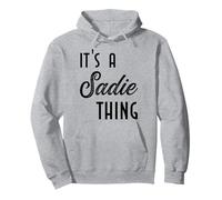 Cute Worlds Best Sadie Ever - Maglietta da Donna e Ragazza Felpa con Cappuccio