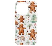 Cute Xmas Baking Stuff For Women Christmas Gingerbread Custodia per iPhone 14 Pro