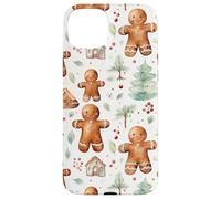 Cute Xmas Baking Stuff For Women Christmas Gingerbread Custodia per iPhone 15 Plus