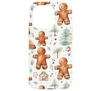 Cute Xmas Baking Stuff For Women Christmas Gingerbread Custodia per iPhone 15 Pro