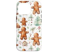 Cute Xmas Baking Stuff For Women Christmas Gingerbread Custodia per iPhone 16 Pro