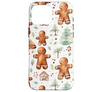 Cute Xmas Baking Stuff For Women Christmas Gingerbread Custodia per iPhone 16 Pro Max