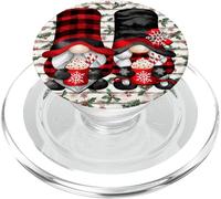Cute Xmas Snowflake Pattern Hot Cocoa Mugs Christmas Gnome PopSockets PopGrip per MagSafe