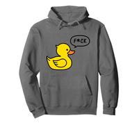 Cute Yellow Duck Cartoon Novelty Graphic Tees & Cool Designs Felpa con Cappuccio