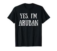 Cute Yes, I'm Aruban Aruba Maglietta