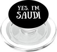 Cute Yes, I'm Saudi Kingdom of Saudi Arabia KSA PopSockets PopGrip per MagSafe