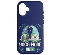 Cute Yoga Gnomes For Women And Hippie Mom Summer Mode On Custodia per iPhone 16