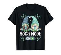 Cute Yoga Gnomes for Women And Hippie Mom Summer Mode On Maglietta
