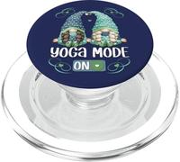 Cute Yoga Gnomes For Women And Hippie Mom Summer Mode On PopSockets PopGrip per MagSafe