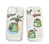 Cute3D Kawaii Cartoon Duck Soft Case per iPhone, cover protettiva antiurto antiscivolo a 360 per il tuo prezioso telefono.