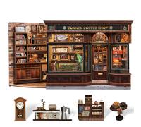 CUTEBEE Book Nook Kit Casa Prefabbricata Miniature DIY House 3D Puzzle in Legno