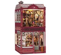CUTEBEE Book Nook Kit - Miniature da Costruire, Modellino in Legno 3D per Adulti, Decorazione per Scaffali & Regalo (Marguerite Tailor)
