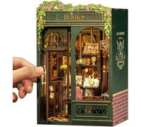 CUTEBEE Book Nook Kit: Set Creativo Casetta Fai da Te, Modello in Scala per Appassionati, Donne/Ragazzi/Amanti Libri (OWL Bookstore)