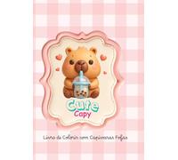 CuteCapy: Livro de Colorir com Capivaras Fofas