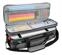 cutecool Borsa tote resistente all'acqua per macchina tagliata,Custodia a doppio strato,Custodia da trasporto per utensili di grande capacità per tagliatrice-grigio…