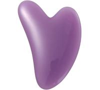 cutecool Guasha - Strumento per il viso, in giada naturale, adatto per viso e corpo