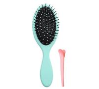 cutecool Macaron, spazzola per capelli massaggiante traspirante, pettine ovale antistatico, durevole, portatile, non più cravatta, elegante spazzola per capelli da parrucchiere, per donne, uomini e