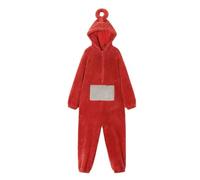 cutecool MdybF Pigiama Donna Jumpsuit Costume Onesie Pigiama Unisex Animale One-Piece Costume Homewear Sleepwear Party-Rosso-l-Teletubbies
