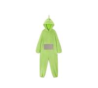 cutecool Pigiama Donna Invernale Teletubbies Adulto Onesie Pigiama Unisex Animale One-Piece Costume Cosplay Homewear Sleepwear Party-Verde-S…