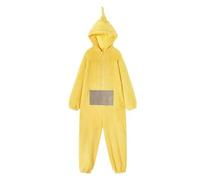cutecool Pigiama Donna Jumpsuit Costume Onesie Pigiama Unisex Animale One-Piece Costume Homewear Sleepwear Party-Giallo-l-Teletubbies