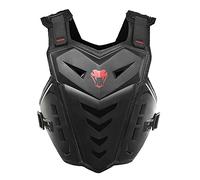 cutecool Protezione Dorsale per Moto, Equitazione, Armatura da Corsa, Gilet Anti-Caduta, Giacca da Moto, Protezione per Il Corpo, Abbigliamento Sportivo, Nero…