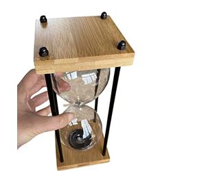 cutecool Squisita Cerimonia Vuota Clessidra DIY Riempibile Sand Clock Timer per i Regali di Nozze Cerimonia Sposa Sposa, Decorazioni Creative Uniche Clessidra per la Casa…