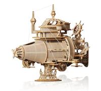 Cuteefun Puzzle 3D Modello di Camion da Combattimento, Kit Costruzione Modellismo in Legno, Artigianato Unico Fatto a Mano, Ideale per il Compleanno, il Natale, la Festa del Papà