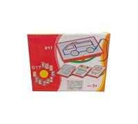 CUTeFiorino Calm Down Threading Boards Set of 2 Sensory Board for Calming Corner Social Learning Occupational Toys Fai da te (Bianco, Taglia unica)