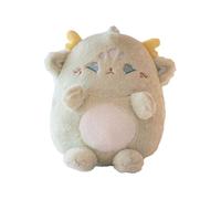 CUTeFiorino Dragon Stuffed Animal 14,9 pollici, Soft and Cozy Doll Dragon Doll Playful Companion Cute Plushies Decoration for Home and Car 15 cm (verde, A)