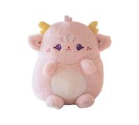 CUTeFiorino Dragon Stuffed Animal 14,9 pollici, Soft and Cozy Doll Dragon Doll Playful Companion Cute Plushies Decoration for Home and Car 15 cm (Pink, A)