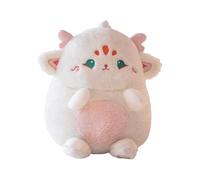 CUTeFiorino Dragon Stuffed Animal 14.9" Soft and Cozy Doll Dragon Doll Playful Companion Cute Plushies Decoration for Home and Car 15 cm (White, A)