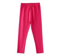 CUTeFiorino Leggings sportivi neri da ragazza, leggings Spring and Autumn Wear Baby Girls' Pants 95 Cotton Candy Color Nine Point Pants Pantaloni da fango senza spalline, rosa intenso, 9-10 Anni
