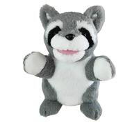 CUTeFiorino Monkey Stuffed Hand Puppet Soft Animal Plush Toy 9.8inch Animal Hand Puppet Interactive Animal Gloves Mouth Movement for Christmas Birthday Friends Family Passeggino (C, unico)