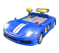 CUTeFiorino Musical Steering Wheel Toys for Boys 4 6 Toddler Driving Car Game with Sound Age 3+ Year Old Interactive Educational Learning Race Car Toy For Boys And Girls Bir Orologi di apprendimento