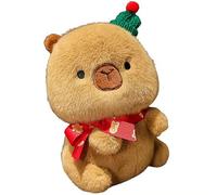 CUTeFiorino New Capybara Figure Christmas Tree Throw Pillow for Children and Boys Plush Polpo (D, taglia unica)