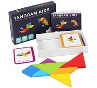 CUTeFiorino Preschool Learning & Education Toys - 7 pezzi di legno / 60 pezzi di istruzioni (lingua italiana non garantita)