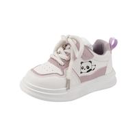 CUTeFiorino Scarpe da ragazzo Spring and Children and Infants Toddler Shoes Boys and Girls Floor Sports Flat Soles Light and Comfortable Solid Color Hook Loop Baby Sneaker ragazzo, Lilla, 27 EU