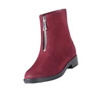 CUTeFiorino Stivali di gomma corti da pioggia per donna, alla caviglia, da giardino, da donna, in gomma, Vino, 40 EU